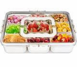9-Compartment Fridge Storage Box