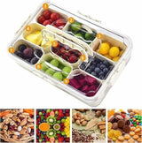 9-Compartment Fridge Storage Box