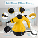 9-in-1 Handheld Steam Cleaner for Home, Car & Furniture – High-Temperature, Chemical-Free Steamer for Stubborn Dirt on Curtains,